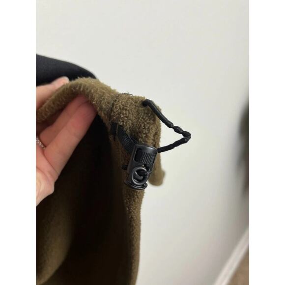 Woolrich Fleece Vest Medium Brown Full Zip Sleeveless Outdoor Hiking Size M Mens - Picture 6 of 7